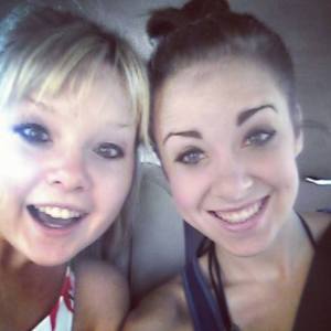 Me and my sissy, from less stressful times this summer. 